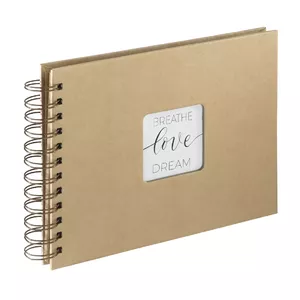 Photo album Hama Craft Brown 40 sheets 10 x 15 Spiral binding
