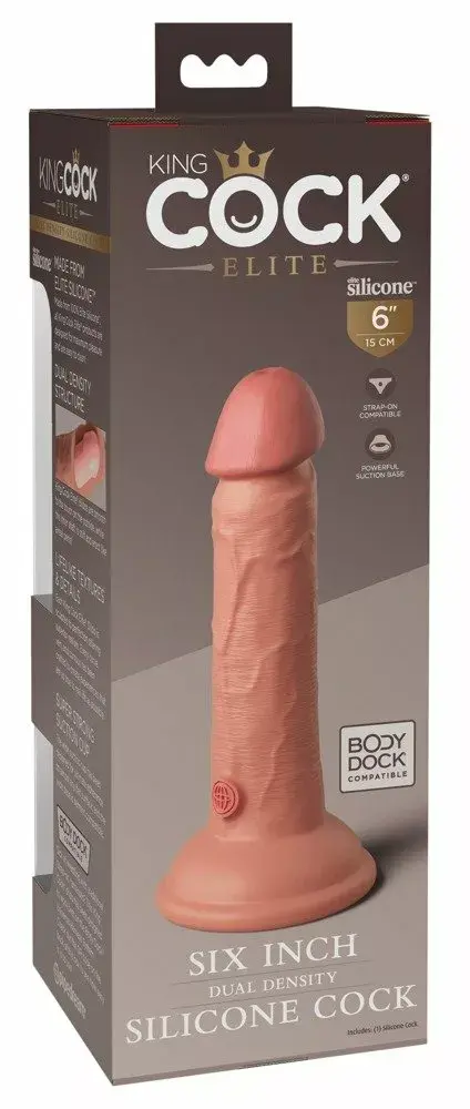 Dildo King Cock Dual Density 17.8 cm Photo 5