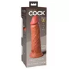 Dildo King Cock Dual Density Cock Tan — 22 cm Photo 5