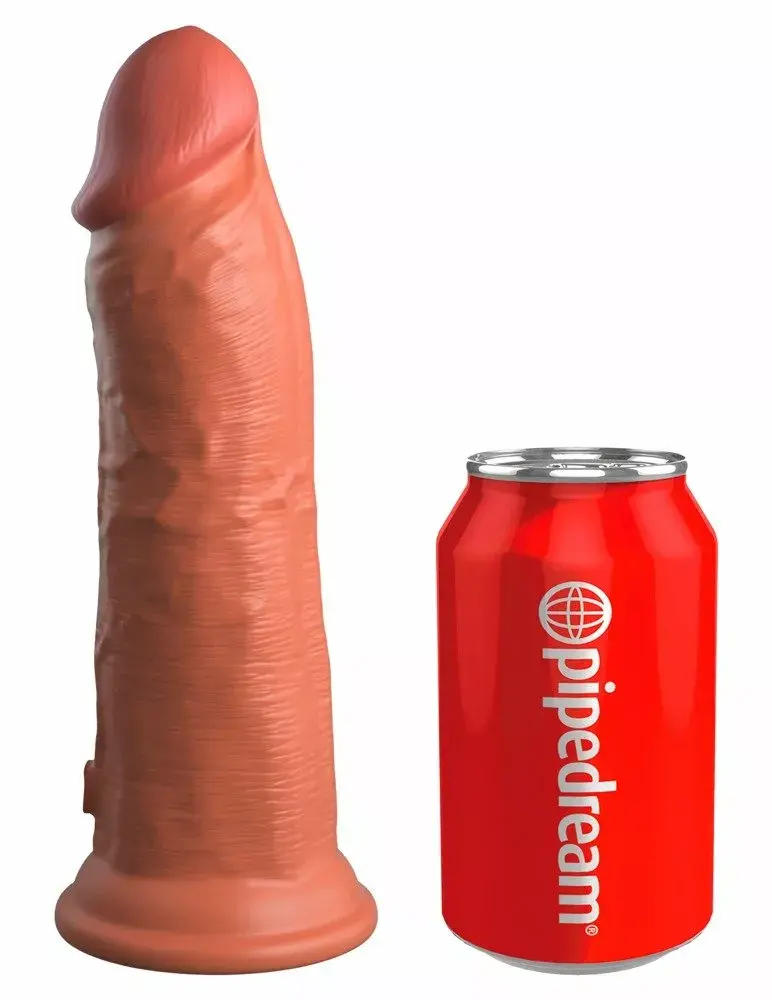 Вибратор King Cock Elite 8" Dual Density Silicone Photo 2