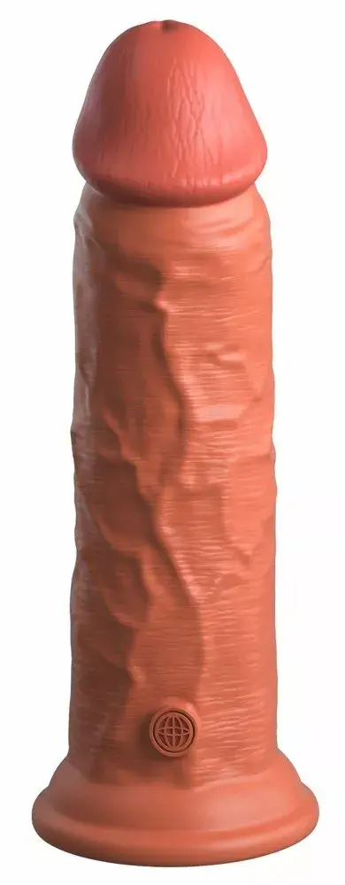 Вибратор King Cock Elite 8" Dual Density Silicone Photo 3