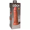 Вибратор King Cock Elite 8" Dual Density Silicone Photo 6
