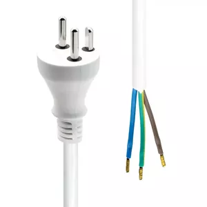 ProXtend PC-KOE-002W-M elektrības kabelis Balts 2 m K-veida elektrības spraudnis