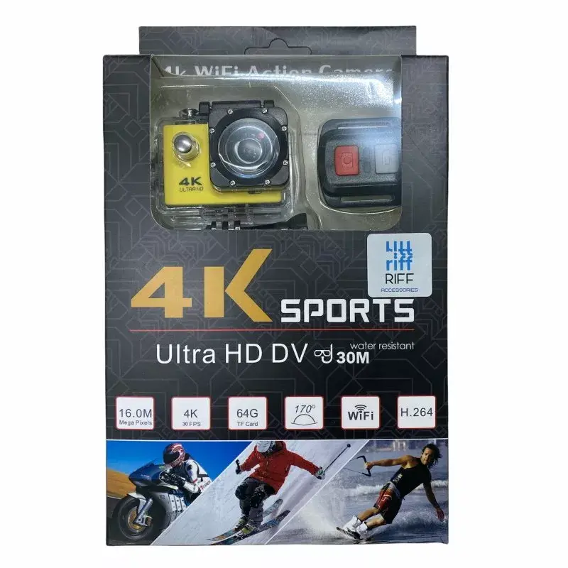 Riff SPK-1 Ultra HD 4K 16 Мпикс Wi‑Fi экшн‑камера Photo 14