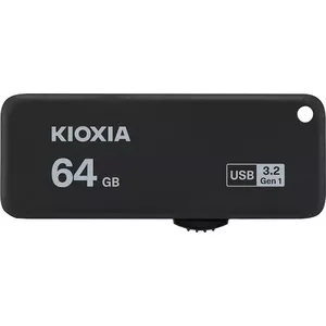 Kioxia TransMemory U365 USB flash drive 64 GB USB Type-A 3.2 Gen 1 (3.1 Gen 1) Black