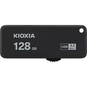 Kioxia TransMemory U365 USB zibatmiņa 128 GB USB Type-A 3.2 Gen 1 (3.1 Gen 1) Melns