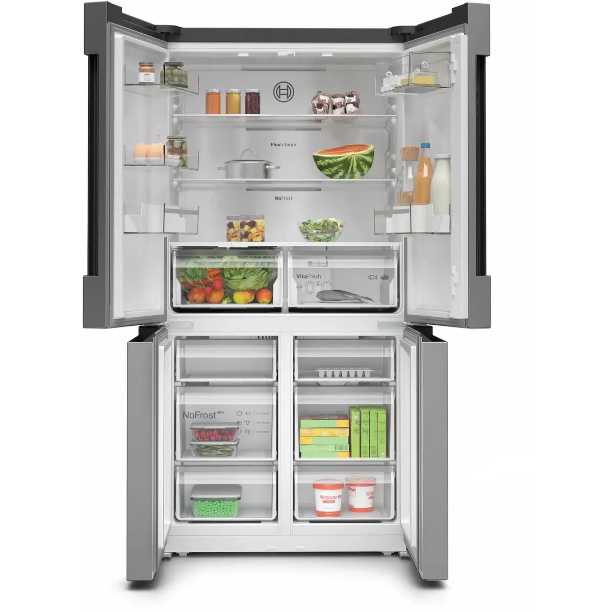 Bosch Serie 4 KFN96VPEA side-by-side refrigerator Photo 2