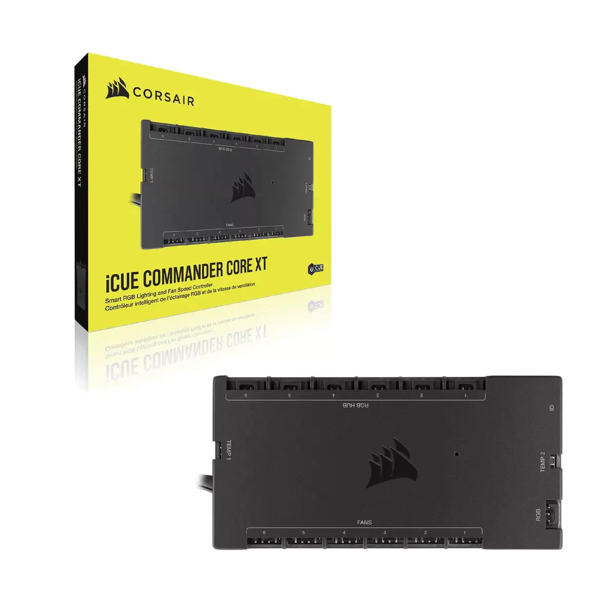 Контроллер скорости вентиляторов Corsair iCUE Commander Core XT Photo 6