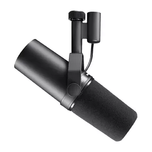 Studijas dinamiskais mikrofons Shure SM7B, kardioīds, 50–20000 Hz, jutība -59 dB, XLR, vadu, melns