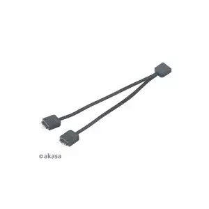 Akasa AK-CBLD08-KT02 Addressable RGB LED Splitter Cable, 3-pin, 2-pack