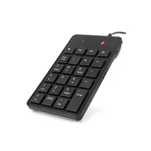 Numeric keypad GEMBIRD KBN-01 — 23-key USB slim numeric keyboard, black