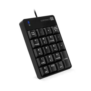 Connect IT CKB-0060-BK tastatūra USB Melns