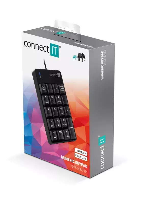 Mini keyboard Connect IT CKB-0060-BK Photo 2
