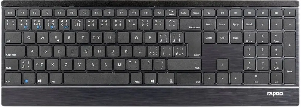 RAPOO E9500M Wireless Ultra-slim Keyboard Photo 7