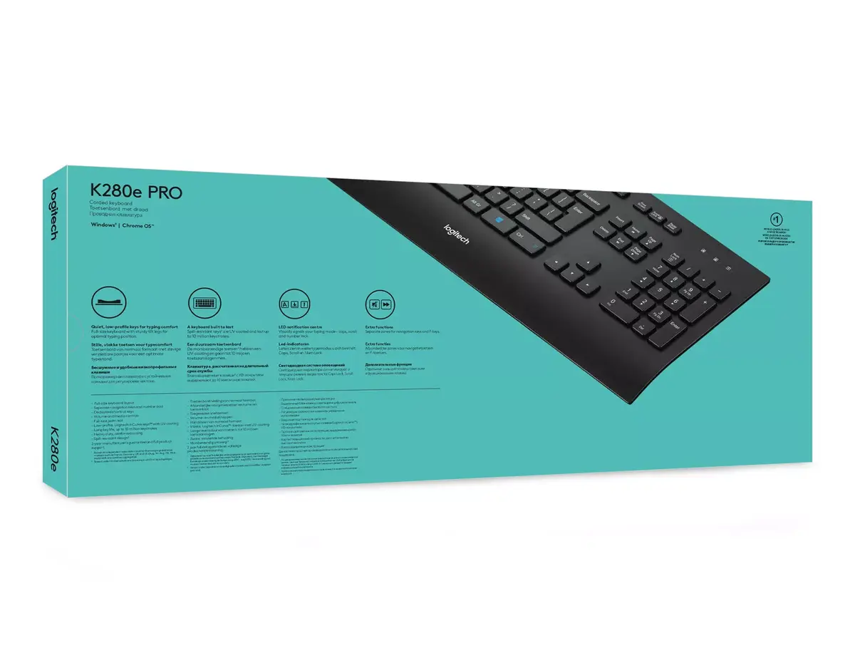 Tastatūra Logitech Angļu K280e Business Photo 9