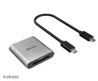 Akasa AK-CR-11BK CFexpress 2.0 karšu lasītājs Photo 6