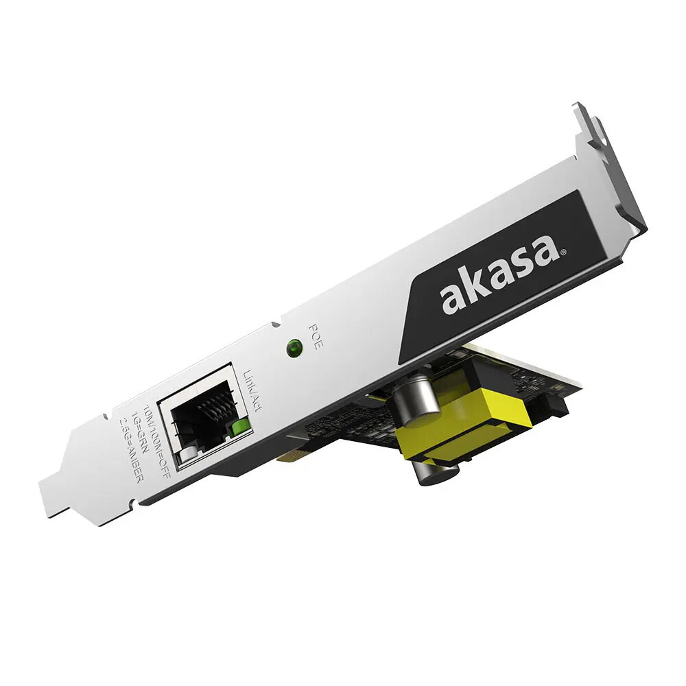 Akasa AK-PCCE25-02 iekšējā tīkla karte Ethernet