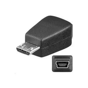 USB 2.0 adapters PREMIUMCORD kur-11 — Mini B (5-pin) uz Micro B