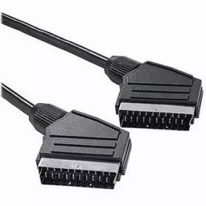 PremiumCord Scart-Scart 1m M/M SCART kabelis SCART (21-pin) Melns