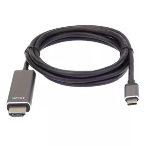 Адаптер видеокабеля PremiumCord KU31HDMI08 1.8 м HDMI Type A USB Type-C Черный