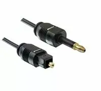 Audio kabelis PREMIUMCORD 3.5 mm mini Toslink uz Toslink kjtos2-3, optiskais, garums 3 m