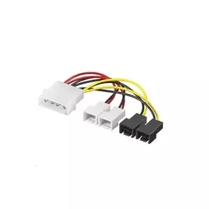 Power cable PREMIUMCORD KN-5 for 5.25" drives — 2×12V, 2×5V, TX 3-pin