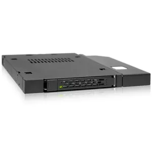 Icy Dock MB411SPO-B панель для дисков черная 2.5" HDD SATA SAS
