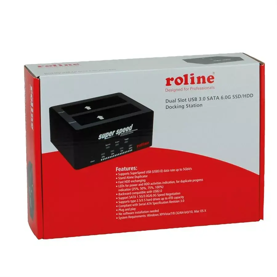 Storage Drive Docking Station ROLINE 16.01.4122 Photo 2