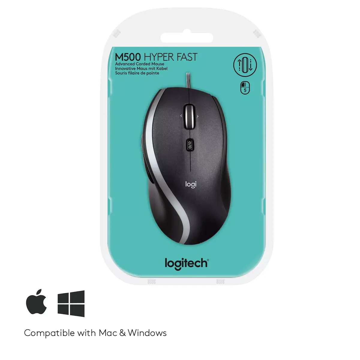 Мышь Logitech LGT-M500 Photo 6