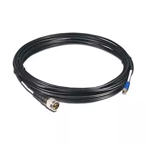 Koaksiālais kabelis Trendnet LMR200 Reverse SMA - N-Type SMA F Taisns 8 m Melns