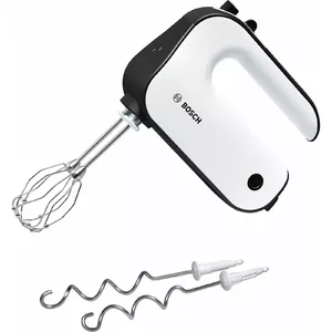 Ручной миксер Bosch MFQ 4020, 450 Вт, 5 скоростей, турбо, эргономичная ручка, бело-антрацитовый