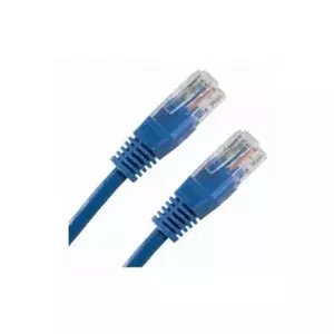 Patch vads Cat5E UTP 3 m, zils — LYNX CS