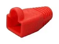 Защитные колпачки для RJ45 LYNX CS OCH-RD красные, антивыдергивающий дизайн, упаковка 100 шт.