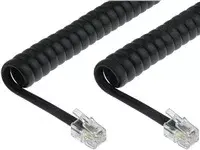 Телефонный шнур Lexi-NET TCK-02-BK 2 м RJ10 Photo 2