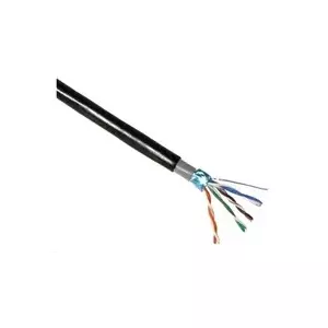 Network Cable LYNX LX-SLD-FTP5E-OUTDJ-BK Cat5E 305m Black