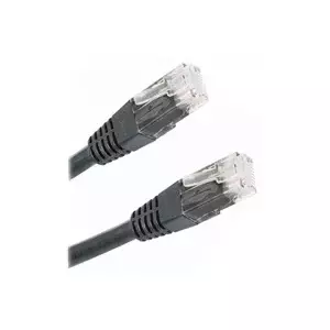 Ethernet patch cable UTP Cat6 2 m, LYNX, black