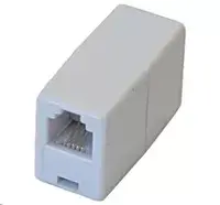 RJ11 Coupler Lexi-NET SP6/4 6P4C inline telephone connector for joining two RJ11 cables