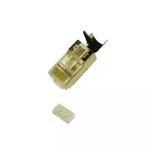 Экранированный RJ45 разъем LYNX CS RJ4576ASOLSTP для Cat6A/Cat7, 8P8C STP