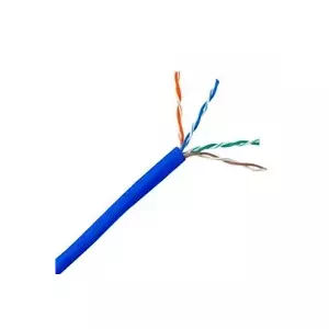 UTP kabel PlanetElite, Cat5E, licna, PVC, modrá, 305m