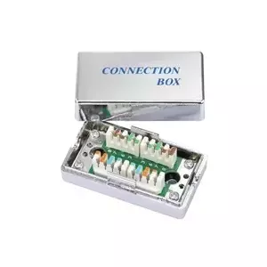 Connection box LYNX CS SB‑STP‑C5E‑SLR — STP Cat5e silver