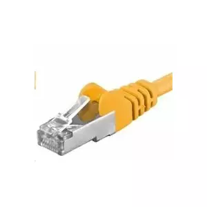 Network Cable PREMIUMCORD Patch Cable CAT6a S-FTP RJ45-RJ45 7m Yellow