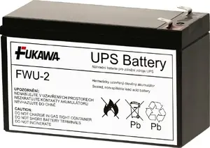 Sealed Lead-Acid Battery FUKAWA FWU-2 12V 7.2Ah for UPS and Backup Power