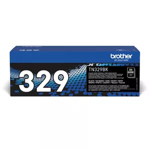 Картридж тонера Brother TN-329BK 3000 страниц Черный