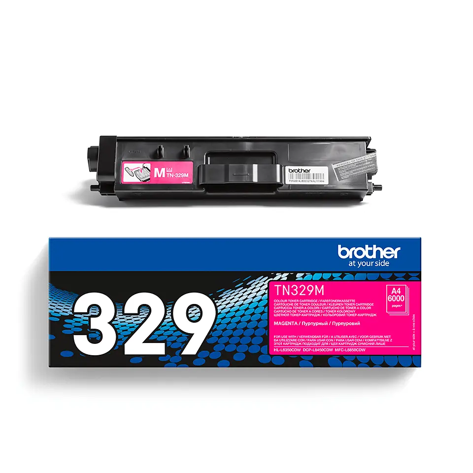 Оригинальный тонер Brother TN-329M Magenta Photo 2