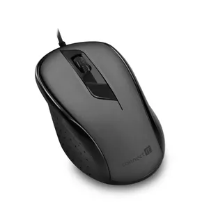 Connect IT CMO-1200-GY Optical Mouse, USB Type-A, 1000 DPI, Right-Handed, Grey