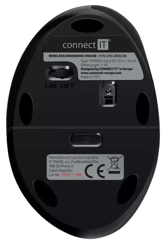 Мышка Connect IT CMO-2600-BK Photo 5