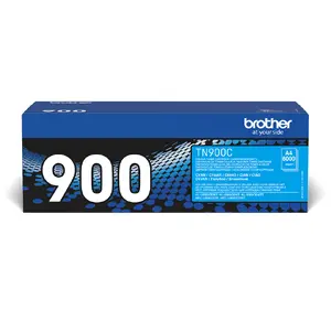 Оригинальный лазерный тонер-картридж Brother TN-900C голубого цвета на 6000 страниц для HL-L9200CDWT