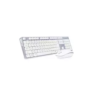 Bezvadu klaviatūras un peles komplekts connectIT CKM-7510-CS — CZ/SK izkārtojums, pelēks