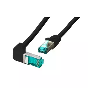 Сетевой кабель EFB Elektronik MK6001W.5B RJ-45 Cat6a 5 м Черный