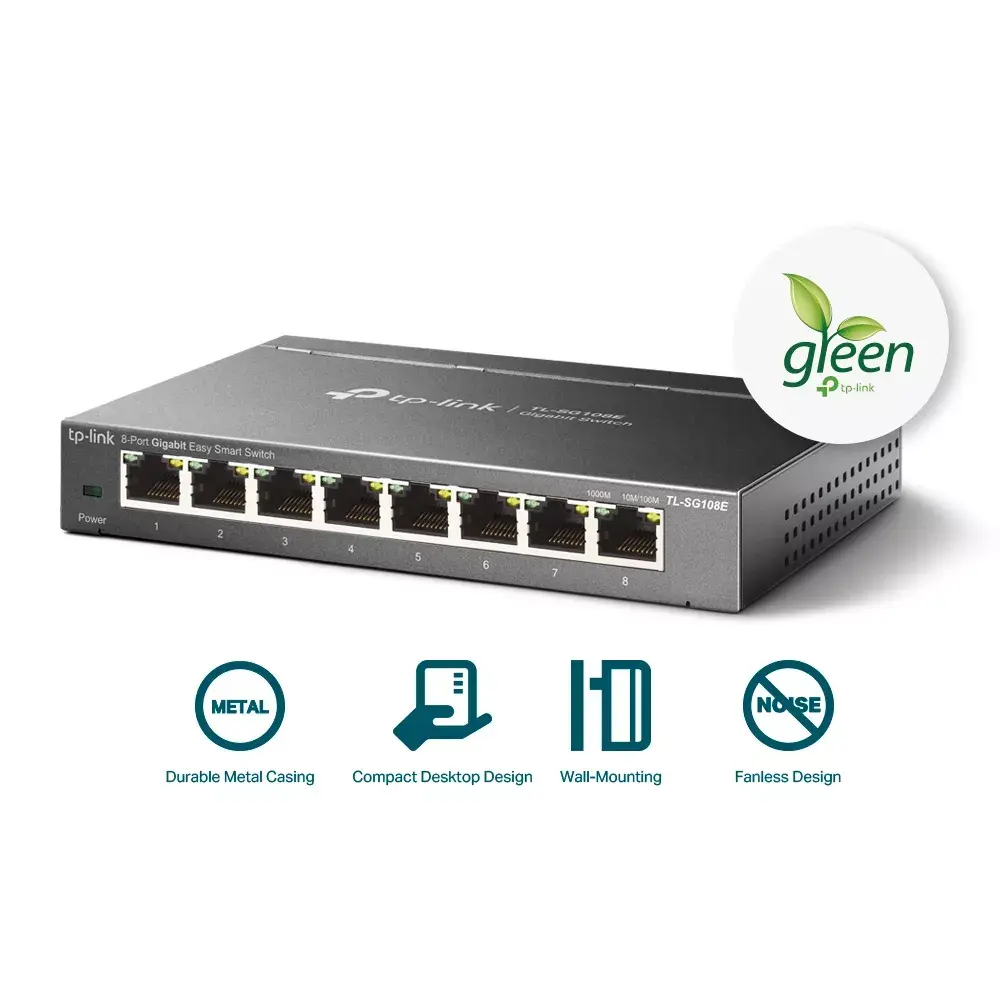 Managed Switch TP-Link TL-SG108E Photo 5